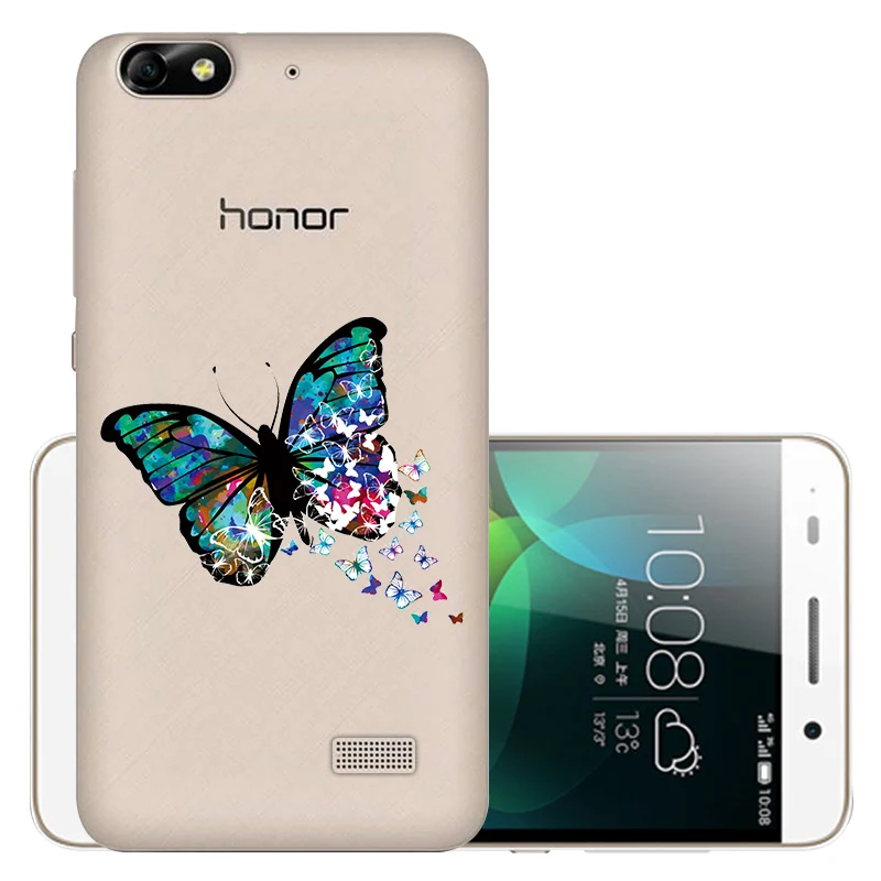 WCD Fanatu huawei Honor 4C чехол 5," защитный чехол для телефона s для huawei Honor 4C CHM-U01 силиконовый чехол для huawei G Play Mini - Цвет: WCD