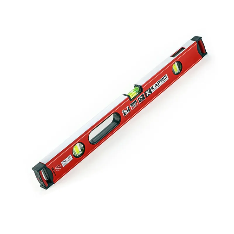 KAPRO Professional High Precision Thick Type Aluminum Alloy Heavy Level Measuring instrument Magnetic Ruler Free Shipping | Инструменты