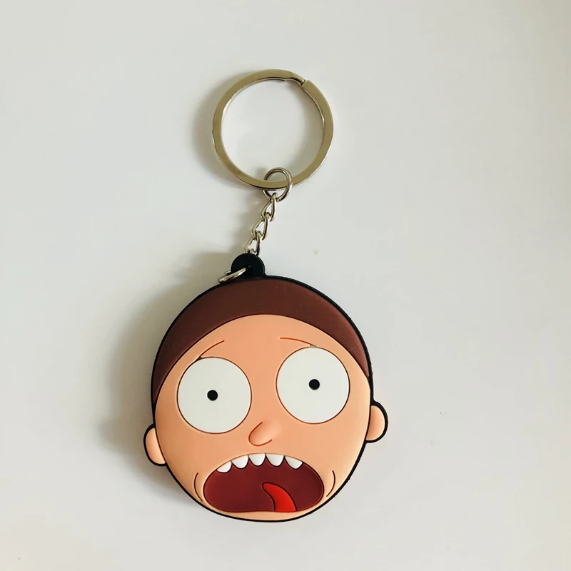 Rick Fashion аниме-брелок для ключей пвх рисунок брелок милые игрушки брелок подарок на день рождения унисекс новинка