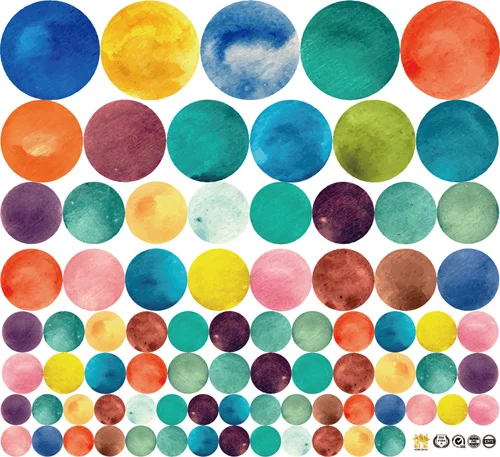 

Радужные наклейки для стен HonC