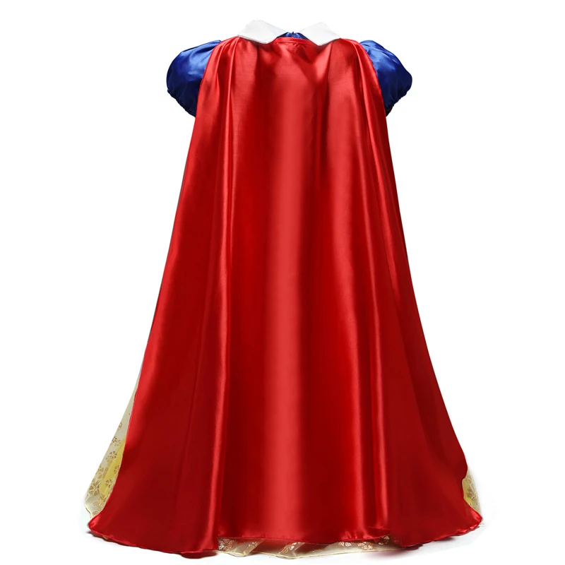 Children Snow White Princess Dress Girls Cosplay Queen Christmas Halloween Costume Kids New Years Ball Gowns Clothes | Детская одежда и