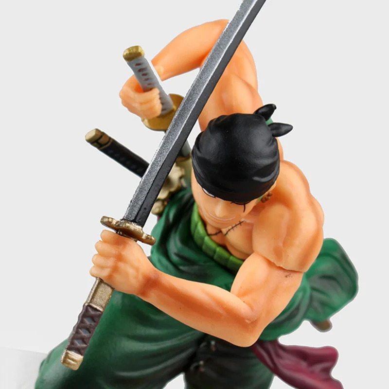 8 ''ONE PIECE Roronoa Zoro 4 поколения морская дорожка ПВХ экшн-фигурка Коллекционная