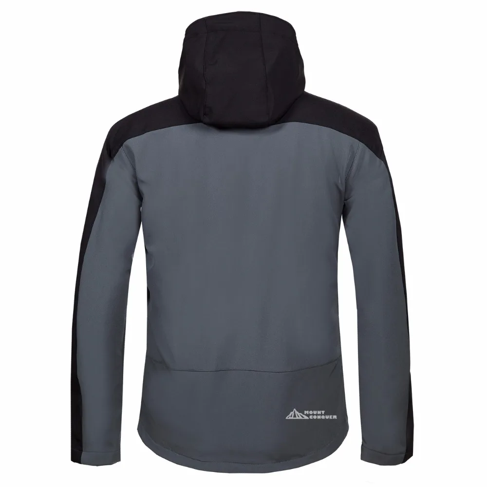 Мужская Флисовая Куртка из водоотталкивающего материала на осень и весну | Спорт