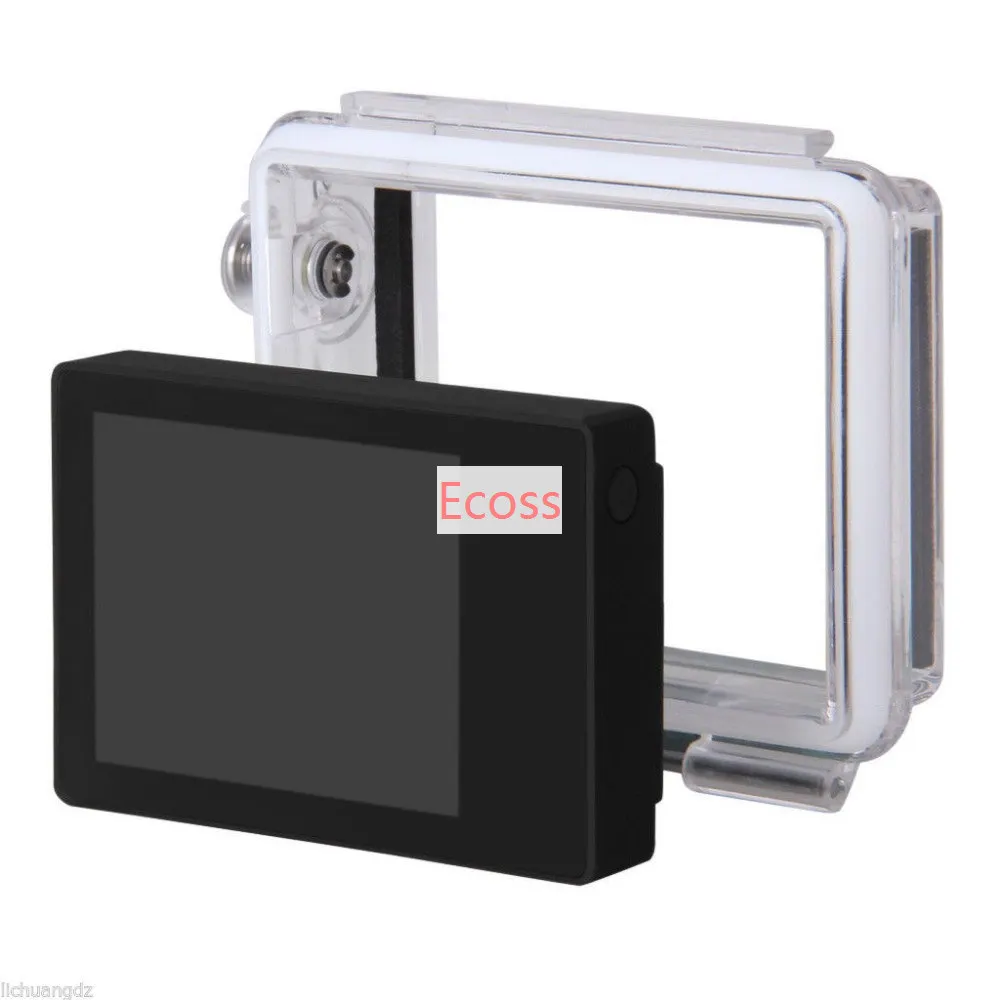 Фото Gopro LCD Gopro hero3/3 +/Hero4 ЖК-экран BacPac дисплей + задняя крышка корпуса + удлинительная рамка + Пряжка крепление для Gopro аксессуары №2