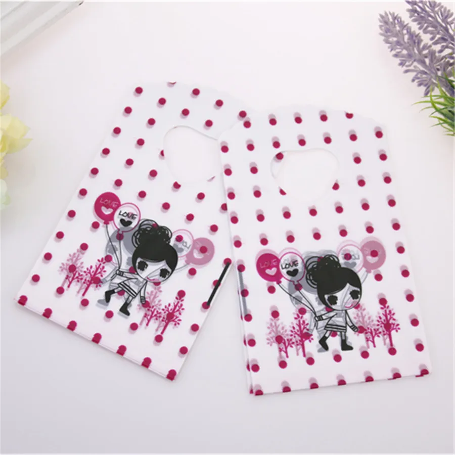Hot Sale New Fashion Wholesale 50pcs/lot Lovely Baby Packaging Gift Pouches Favor Party Small with Ballons | Дом и сад