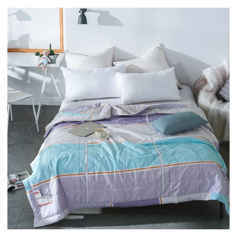 Summer thin soft DUVET COVER cartoon warm LUXURY summer QUILT DOUBLE SUPER baby Blanket Queen King Size healthy Bed quilt | Дом и сад