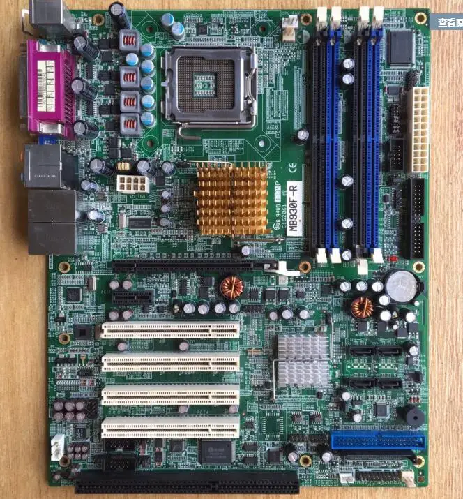 MB930F-R новая оригинальная материнская плата IPC MB930 ATX Промышленная LGA 775 4-PCI ISA PCIE с