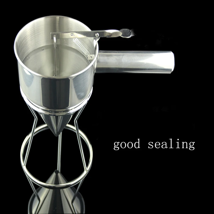 Новое поступление воронка Takoyaki из нержавеющей стали вафельница Диспенсер