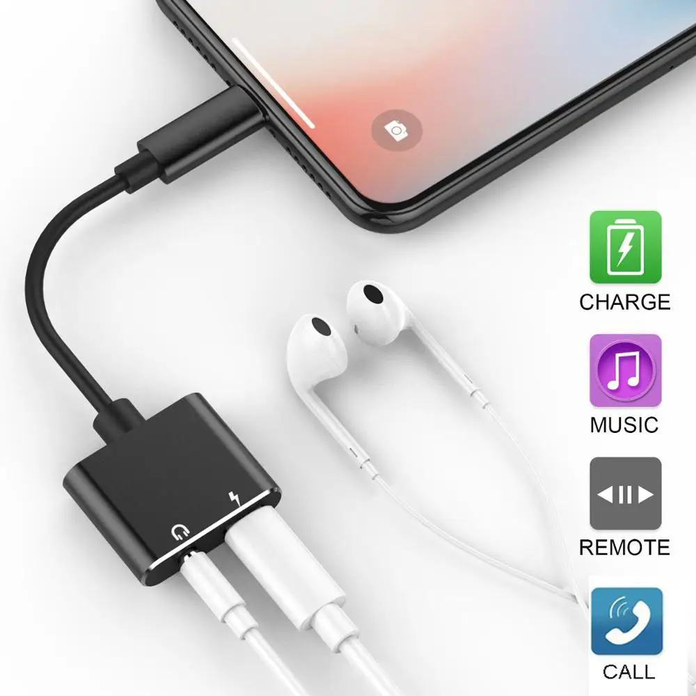 2 en 1 USB C Tipo C Cable de audio a 3.5mm Adaptador de Auricular Conector de Audio Splitter Para Samsung Galaxy C9 Pro LG V20 G5 SE Adaptador