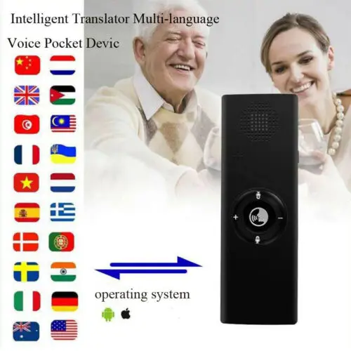 T13 Intelligent Real Time Two-Way Instant Voice Translator 40 Language Travel Business Speech Portable Smart Translation New