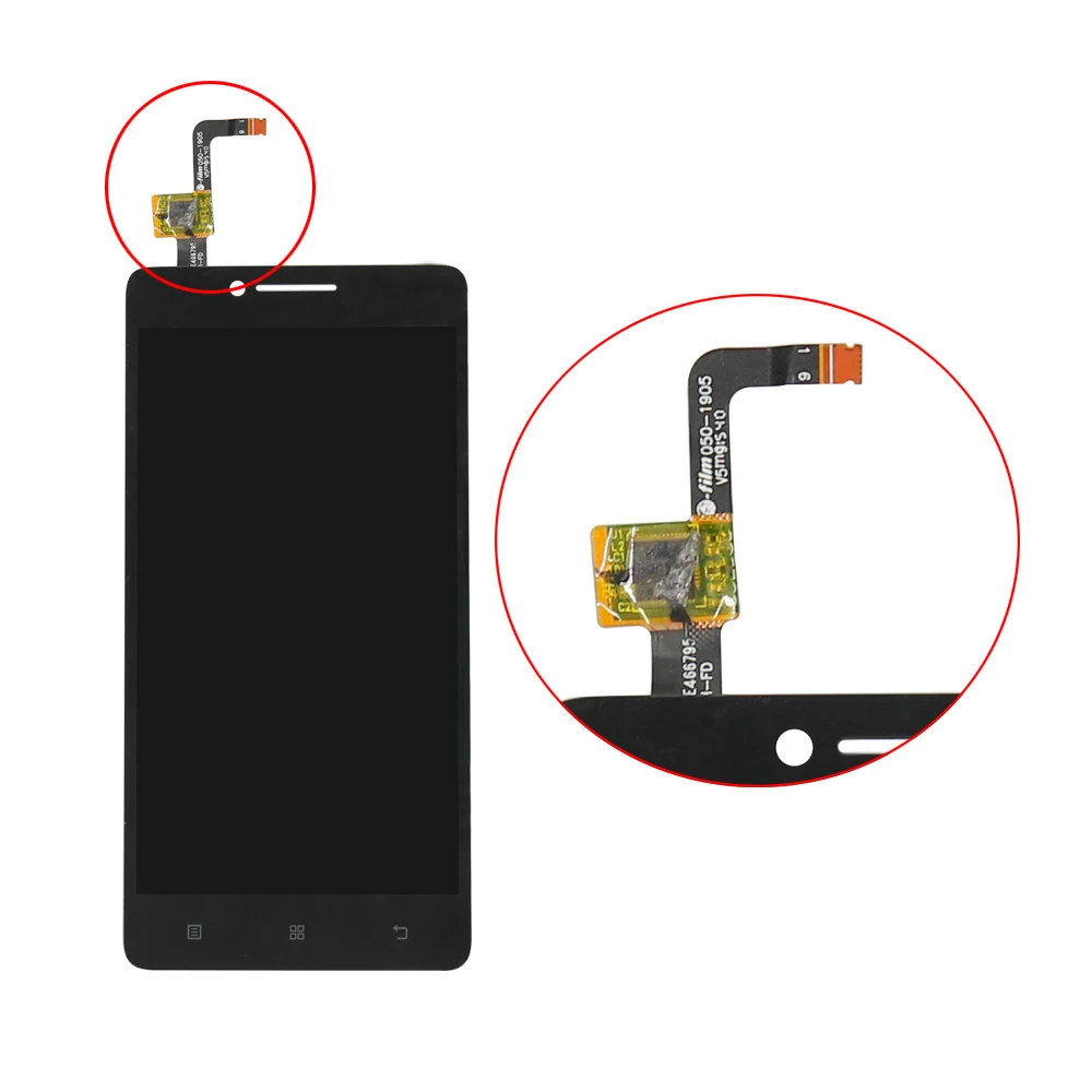 Экран 5 0 &quotЖК-дисплей для LENOVO A6000 K3 K30-T ЖК-дисплей сенсорный экран панель