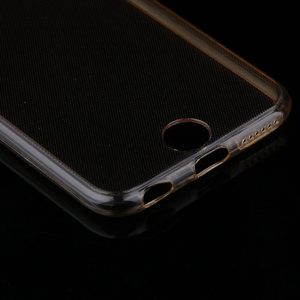 Чехол для iPhone 6 plus чехол с полным покрытием прозрачный ТПУ силиконовый гибкий