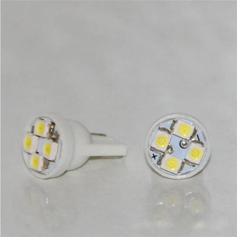 KEYECU 50 шт. T10 W5W 194 2835 4SMD светодиодный купольная карта для салона автомобиля