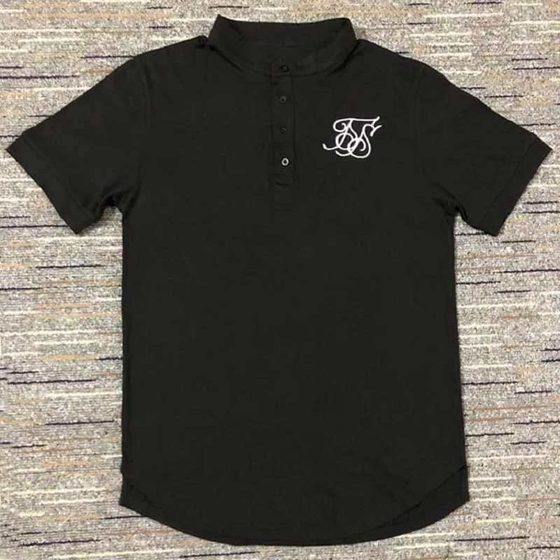 Мужской бренд ss Sik Silk Kanye West мужские повседневные футболки с короткими рукавами на