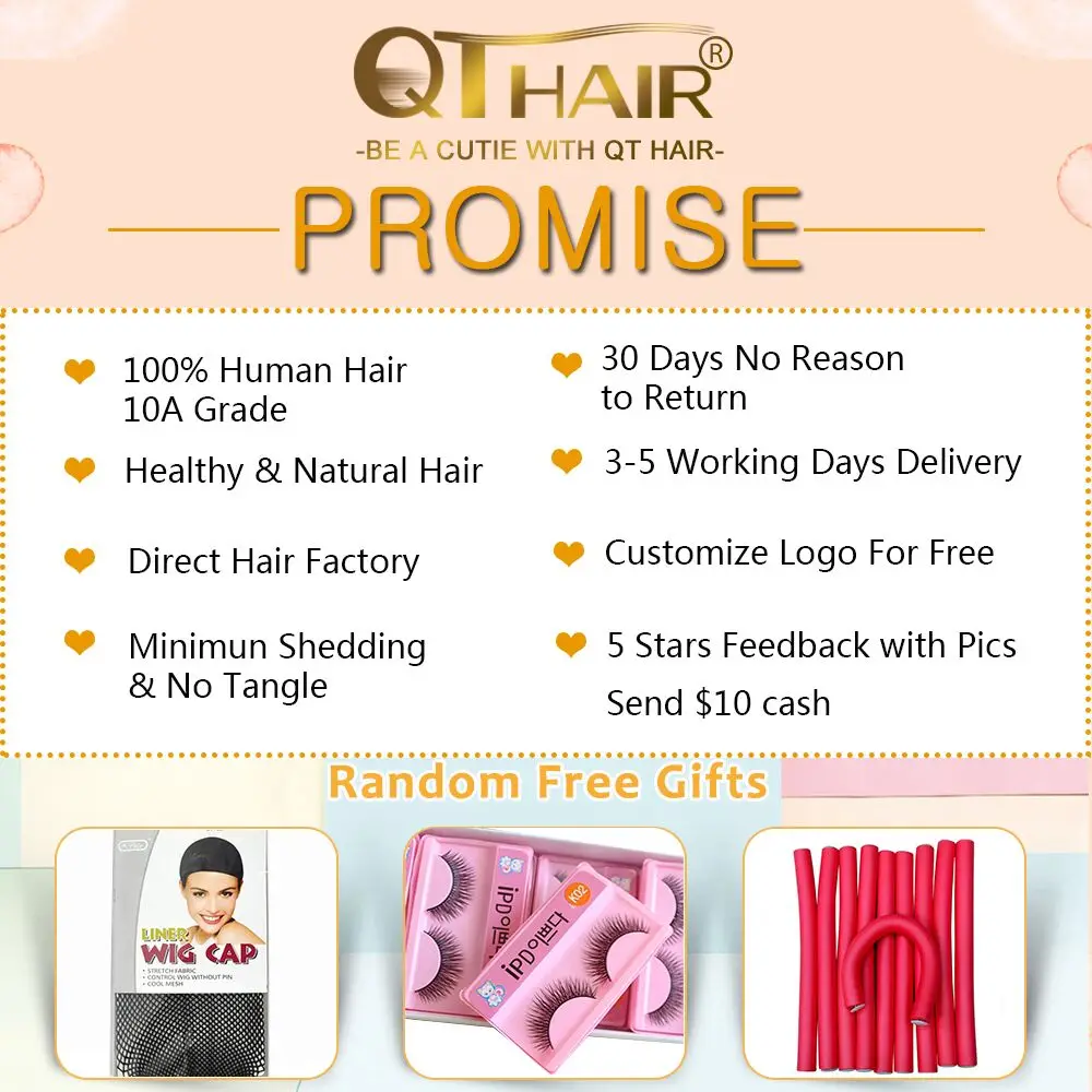

613 Blonde Bundles With Frontal Ear To Ear Straight Human Hair Bundles Blonde Malaysian Hair Weave 3 Bundles with Closure QT