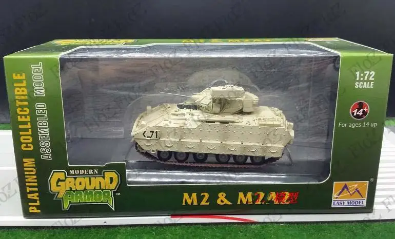 M2 M2A2 Брэдли оплатите картину IFV боевой автомобиль 1/72 Танк легкая модель| |