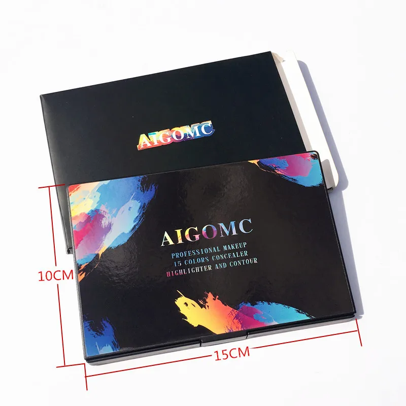 

New Beauty 15 Color Oil-control Brighten Water-Resistant Repairing Concealer Black Eyes Acne Concealer Foundation Cream