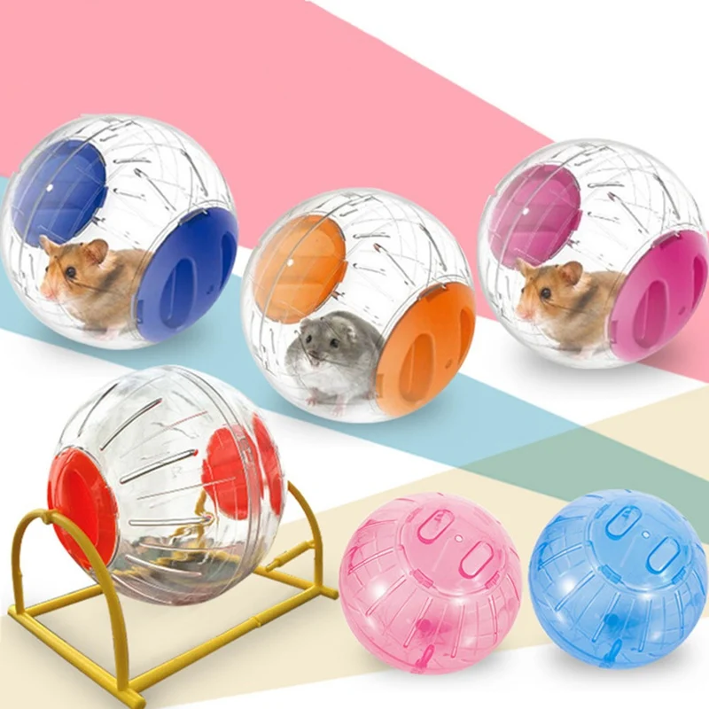 

NEW Fun Running Ball Plastic Jogging Hamster Pet Small Exercise Toy