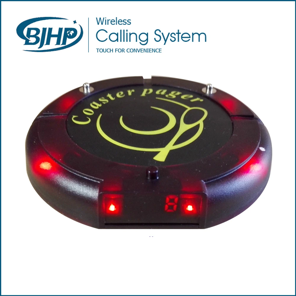 Пищевая площадка Вибрирующая подставка пейджер беспроводная Гостевая система