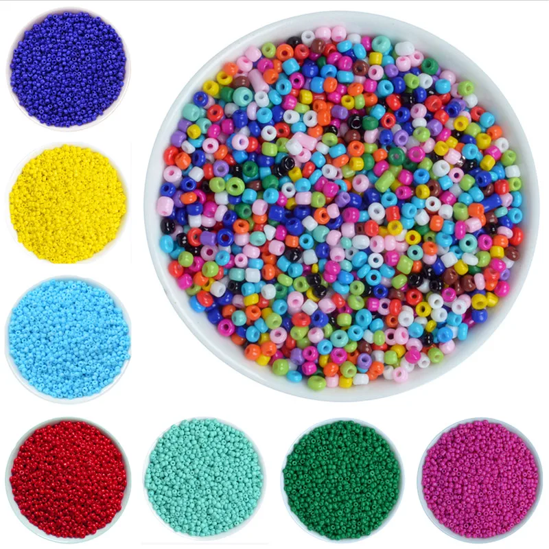 Бусины из чешского стекла для бижутерии сделай сам 1000 шт./лот 2 мм|beads loose|czech seed