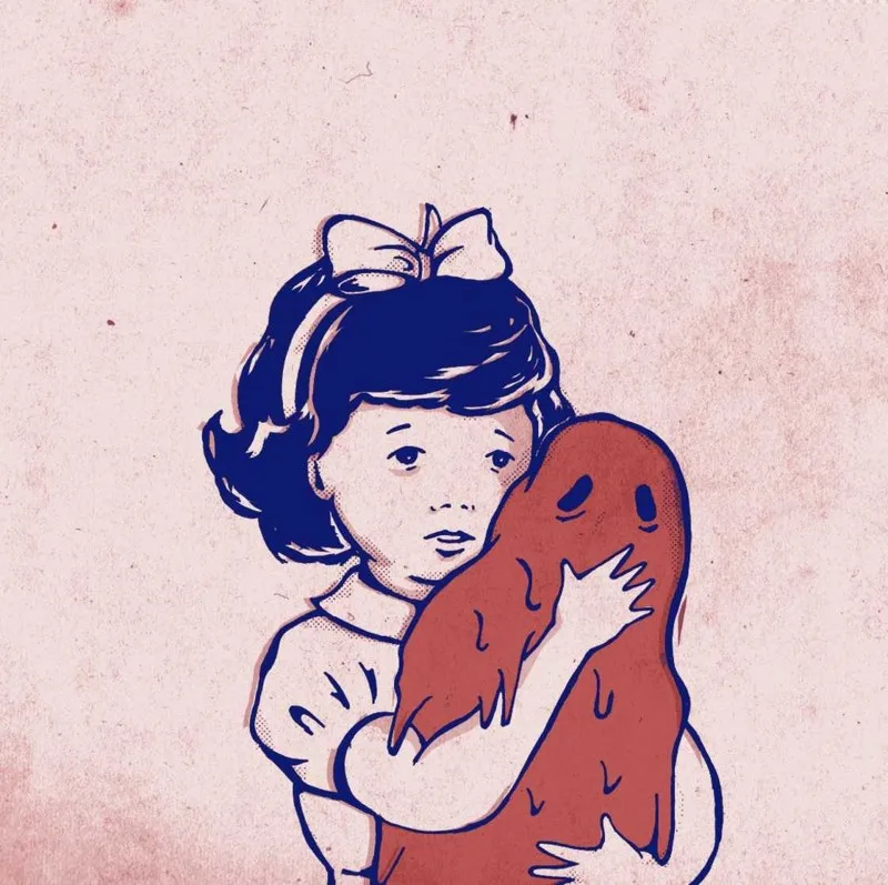 Классические настенные стикеры The Lost Dreams Connected Kids All плавят ВИНТАЖНЫЙ ПЛАКАТ на