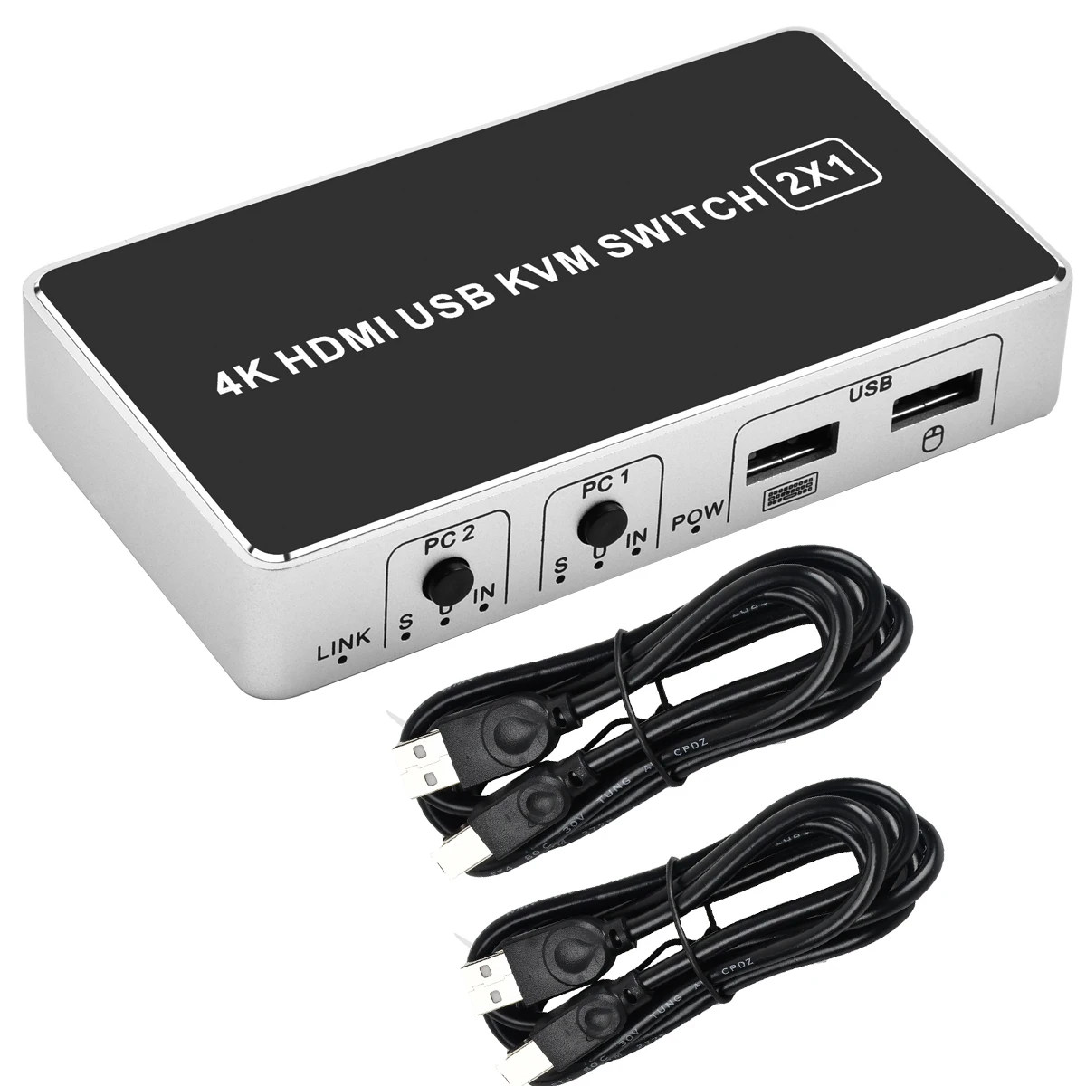 4 K HDMI KVM переключатель 4/2 порт 3840X2160P USB HDMI 1,4 KVM переключатель управления до 4/2 мониторов для mac os. Windows 10