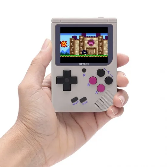 Новый BittBoy NES/GBC/GB Ретро ручной экономии/загрузки видеоигровых консолей V3 игровой