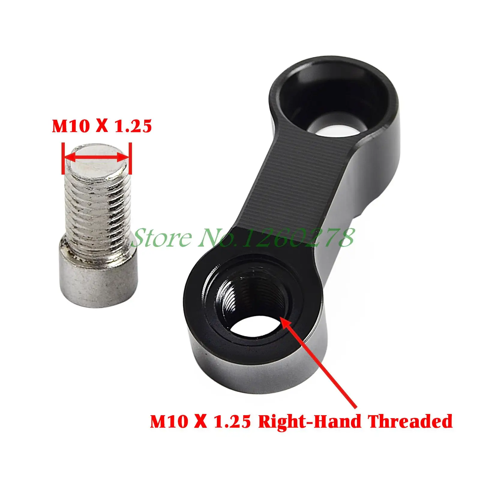 Переходник для установки на зеркало мотоцикла M10 M8 CNC Honda CB500 CV650F CBR CRF250 NC750 Yamaha R1 R6