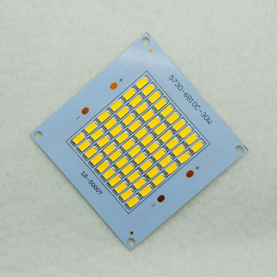 Полноцветные SMD 5730 светодиодный PCB потолочные светильник лампа пластины 30 Вт 3000lm DC20-39V 900mA smd cob алюминиевая ручка с пластинчатым основанием борад для Точечный светильник
