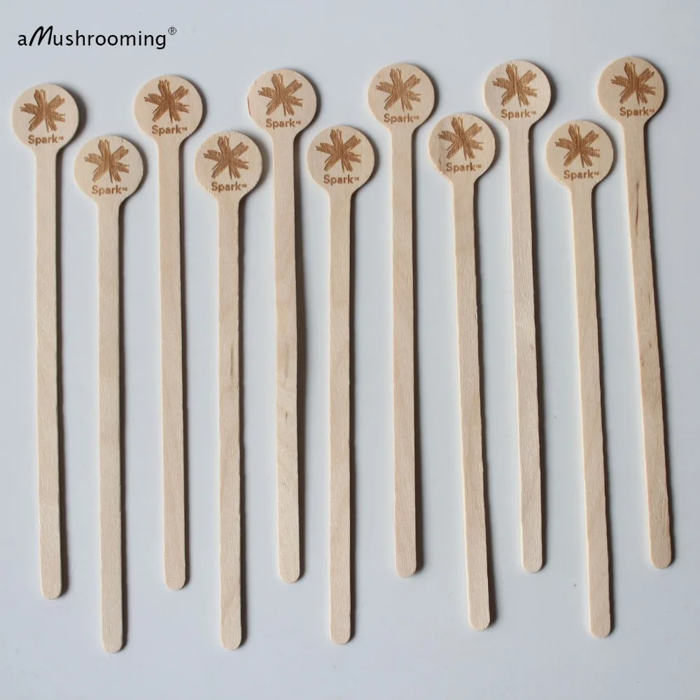 Деревянные палочки для напитков с изображением мордочки | Персонализированные