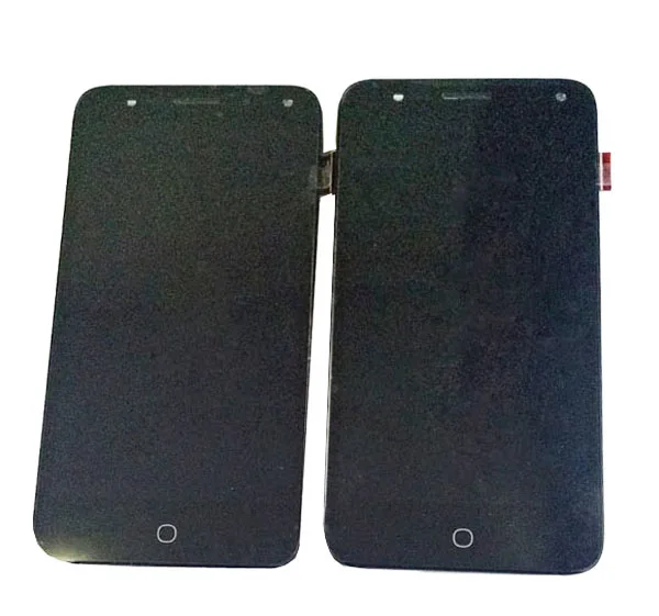 1 шт./лот для Alcatel Pop 4 lcd 5051 5051D 5051X 5051J 5051M OT5051 ЖК-дисплей сенсорный экран с рамкой в