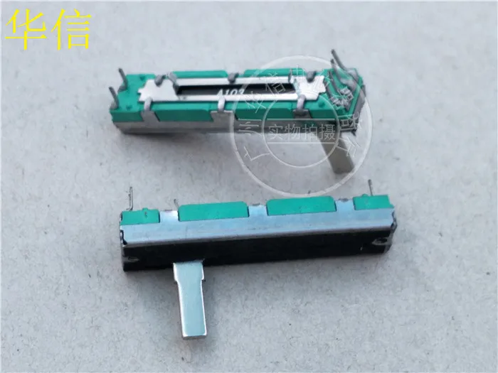 4 шт. двойной потенциометр SC3080GH 45 мм A10K/длина ручки 15MMC/Путешествие 30
