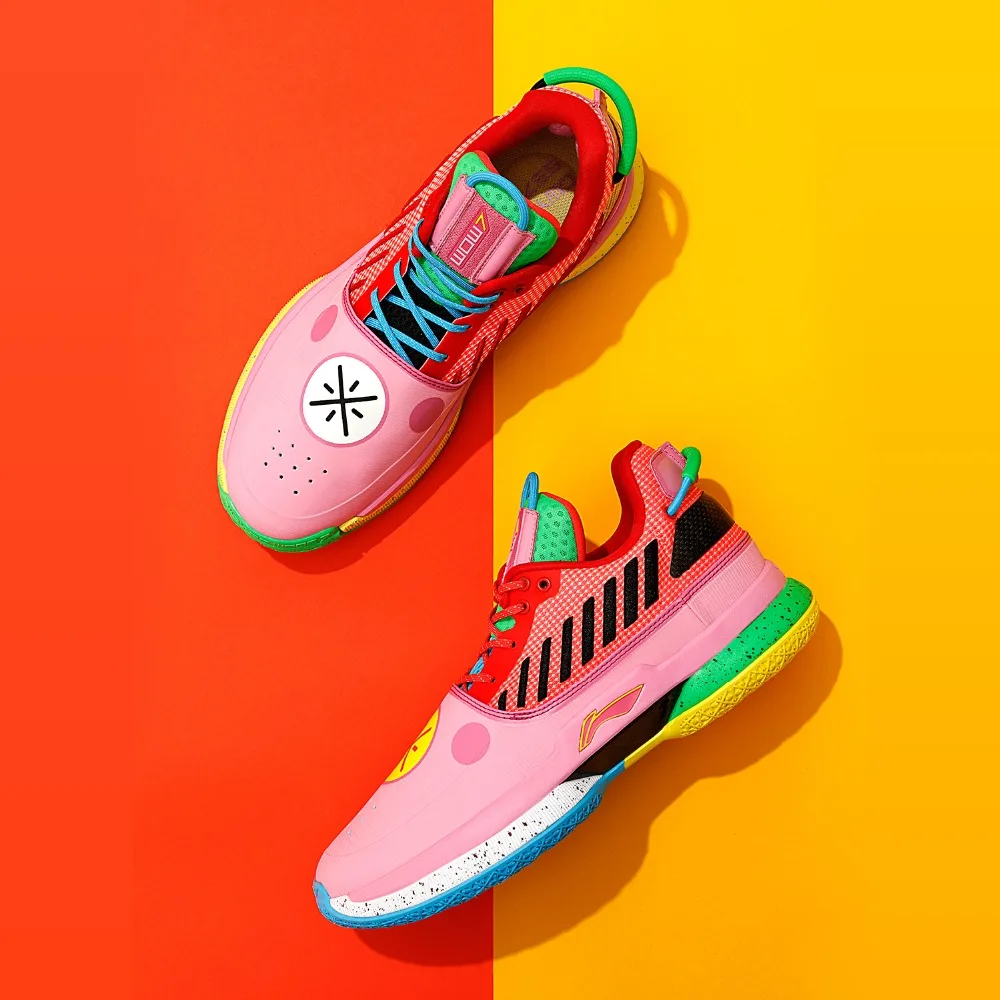 Li-Ning мужские WOW 7 'китайский новый год' профессиональная обувь для баскетбола