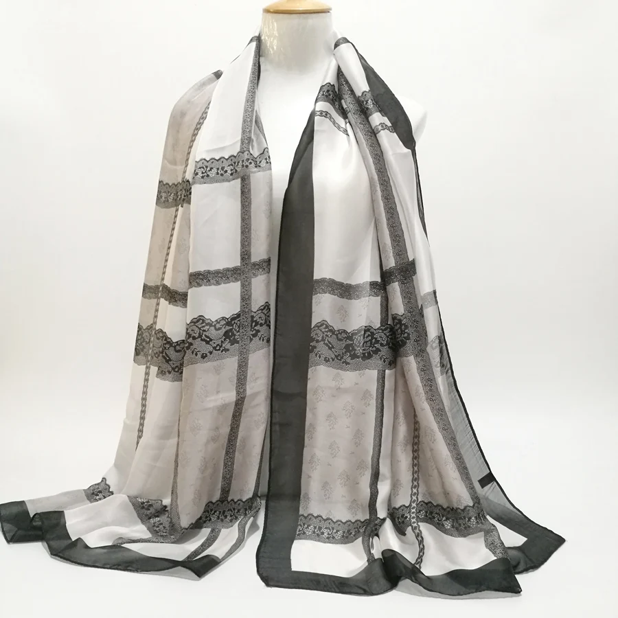 Женские длинные мягкие шарфы FN083 элегантная шаль с фертильным принтом в