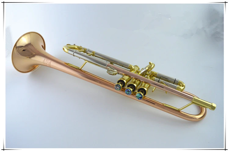 

2017 American Bach trumpet instrument LT180S-39 B flat phosphor bronze trumpet beginner Grading professional