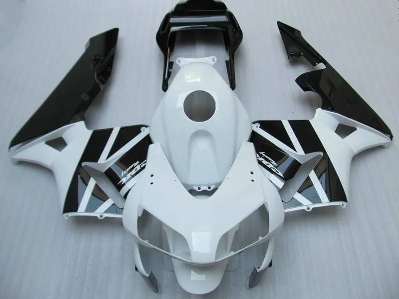 Комплект обтекателей для мотоцикла CBR600RR 03 04 CBR600 F5 2003 2004 белый черный комплект из