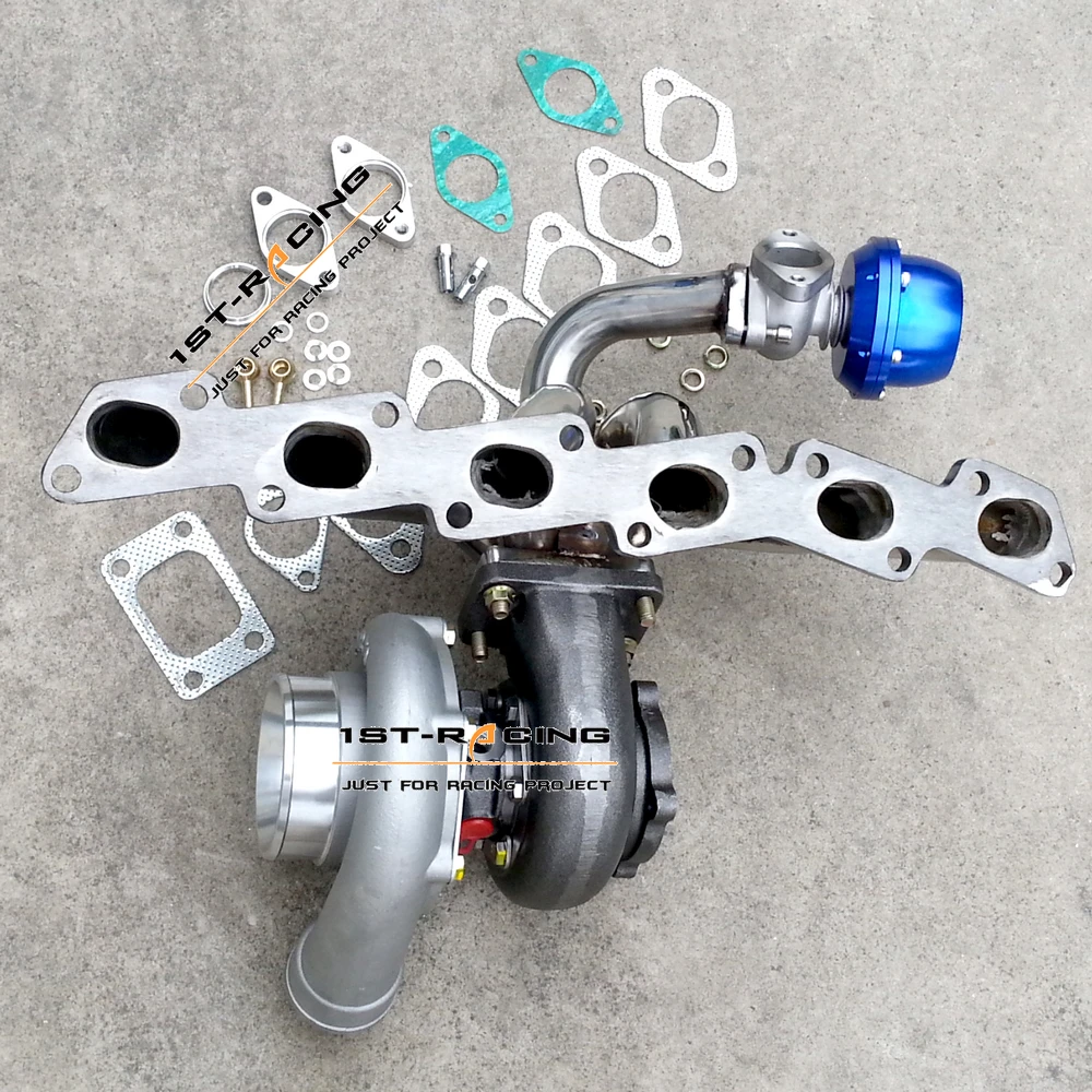 Для Nissan Skyline R32 R33 R34 RB25DET GT3582 Turbo + внешний отвод 38 мм выпускной коллектор из