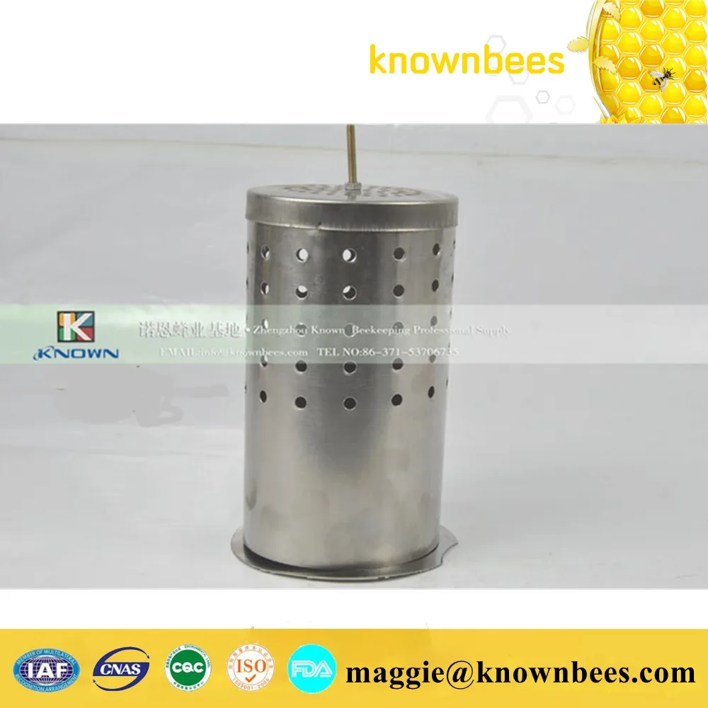 Используется для пчеловодства Европейский коптильщик из нержавеющей стали с