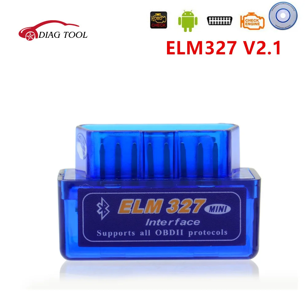 Автомобильный диагностический сканер V2.1 MINI ELM327 с Bluetooth интерфейсом инструмент v2.1