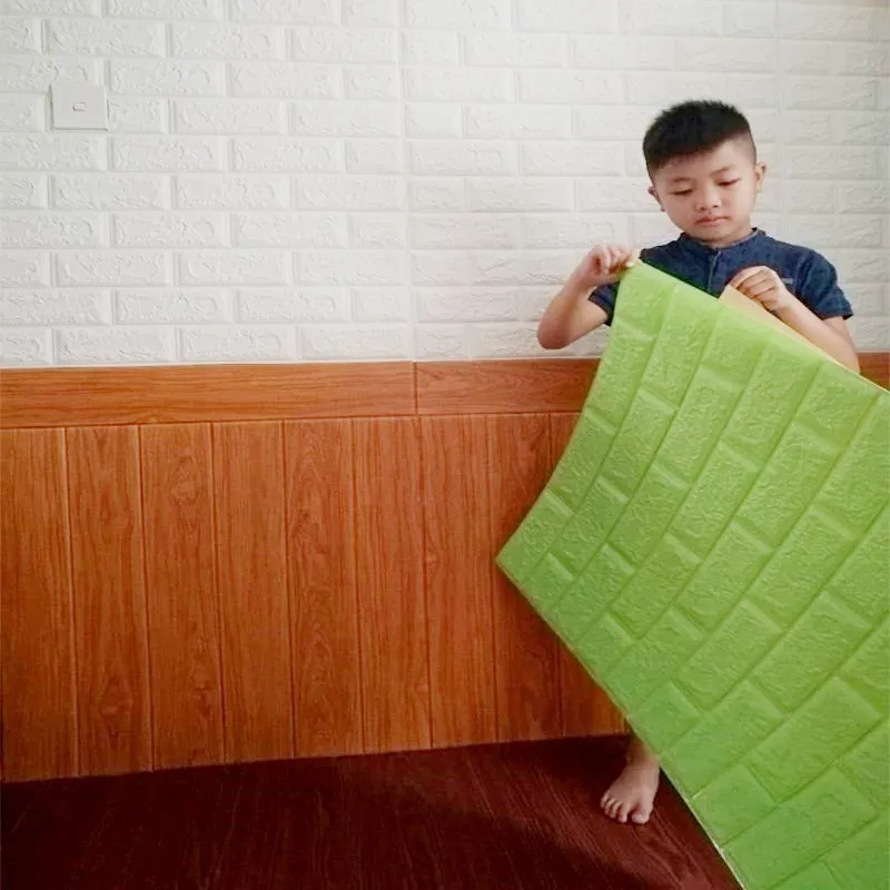 3D наклейки в виде кирпичной стены гостиной водостойкий поролон комнаты спальни