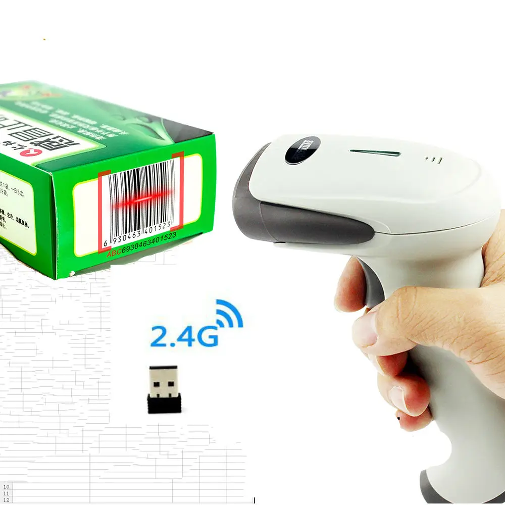 ZYXRZYL RZ2802C 1D сканера штриховых кодов Беспроводной CD читатель arcode Reader для мобильных