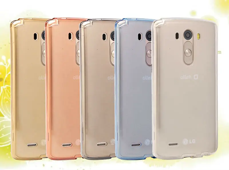 Touchable 360 degree Protective Clear Soft TPU Cover For LG G3 G4 Ultra Thin Front Back Case G5 G6 Phone |