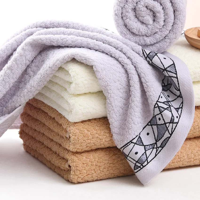 Банное полотенце Жаккард из чистого хлопка s для взрослых домашнее мягкое