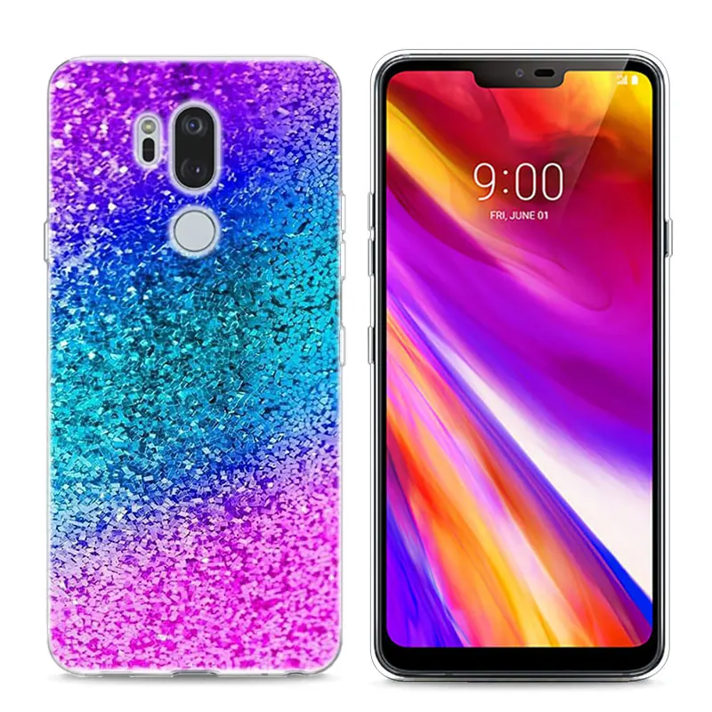 Style 07 Мягкий прозрачный силиконовый чехол для LG K50 K40 Q8 Q7 Q6 V50 V40 V35 V30 V20 G8 G7 G6 G5 ThinQ Мини Q чехол со стилусом стиль 0193A - Цвет: Style 07