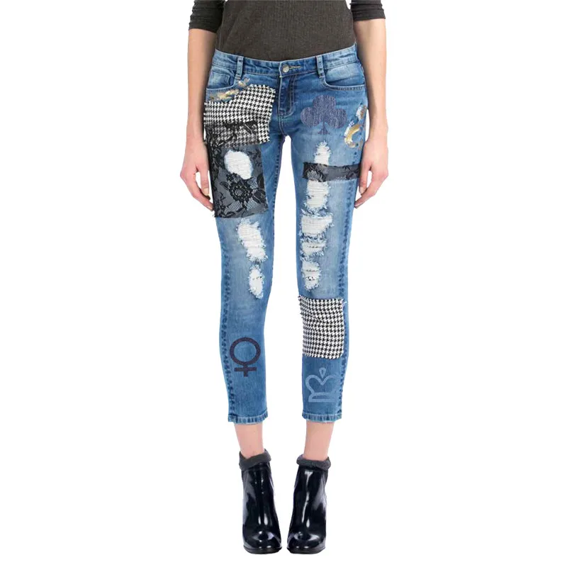 20 шт. накладки из джинсовой ткани с утюгом для всей семьи прикольные аппликации