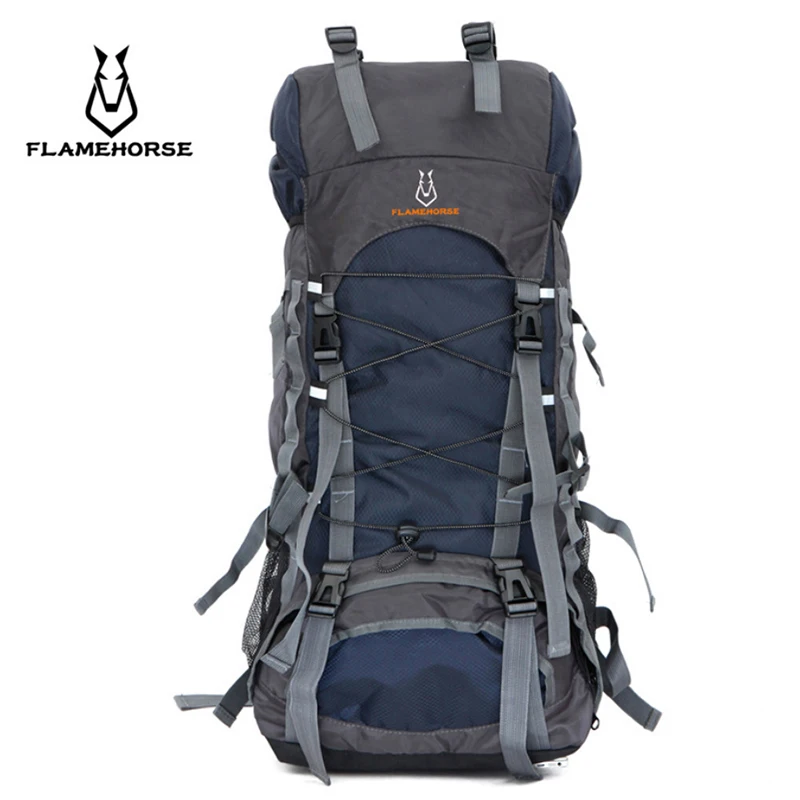 FLAME HORSE 60L Новая мужская водонепроницаемая сумка Оксфорд для занятий спортом на