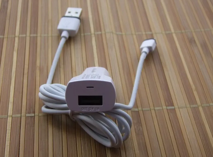 Кабель Micro USB + оригинальное автомобильное зарядное устройство YBY Брендовое