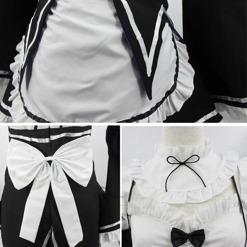 Костюм для косплея ОЗУ Рем из аниме Re: Zero жизнь в другом мире |