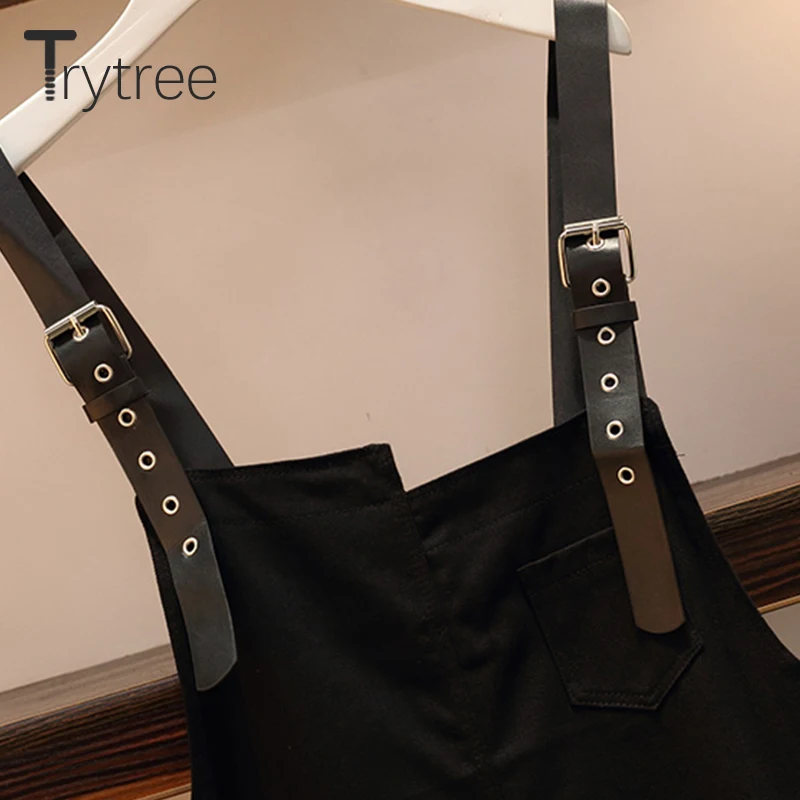 Женский комплект из двух предметов Trytree повседневный Леопардовый топ +