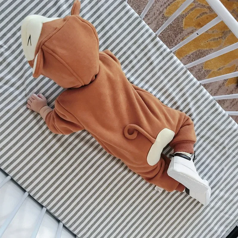 Детские зимние продукты для маленьких мальчиков зимняя одежда дети Комбинезоны